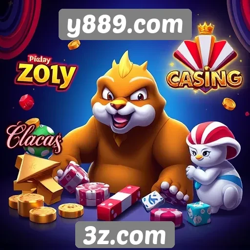 As principais categorias de jogos disponíveis em y889